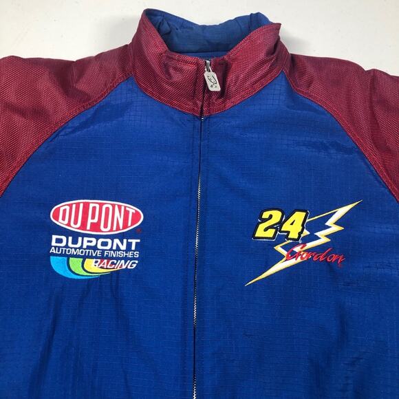 Jeff Gordon racing vintage zip up jacket Large - Picture 3 of 10